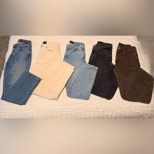 Abercrombie and Fitch men’s jeans lot of 5